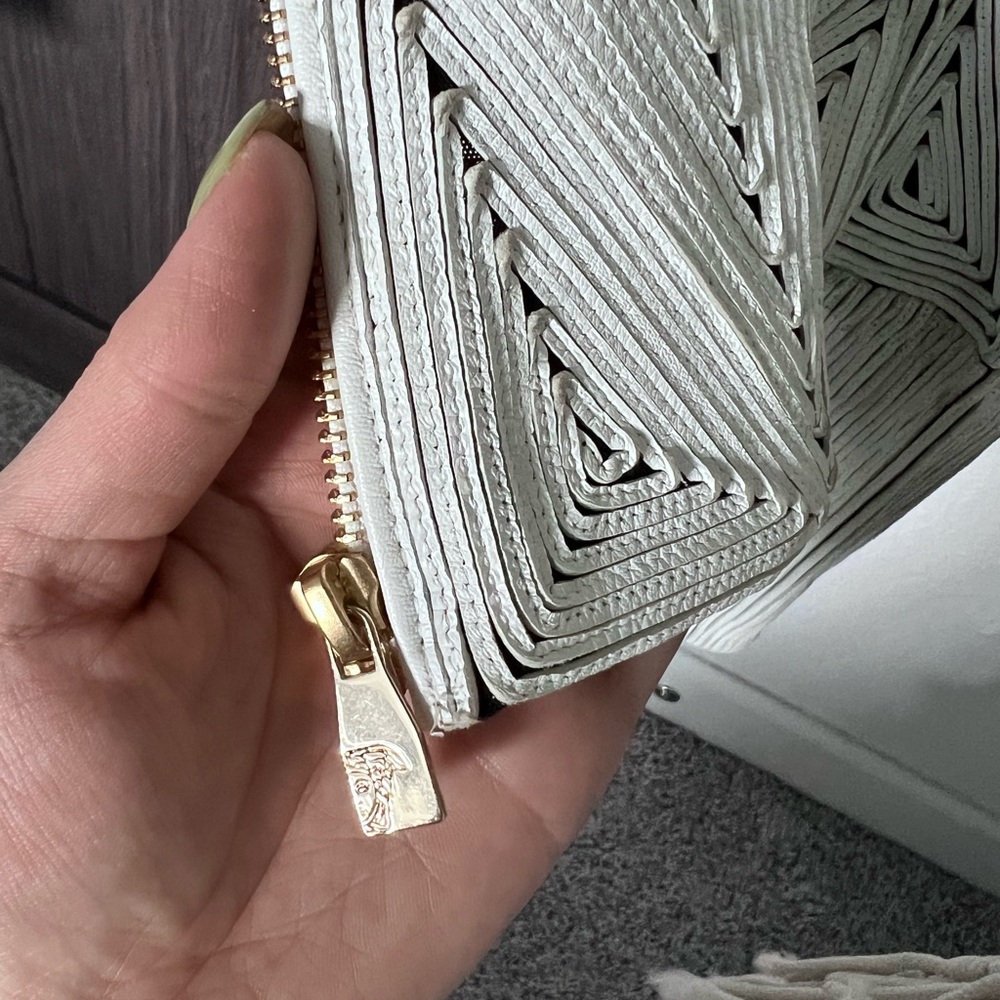 Versace White Leather Jacket - image 5